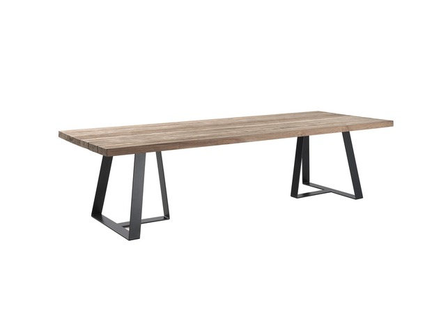 Gescova bank Margarite in gerecycleerd teak (250 of 300 cm) - 1
